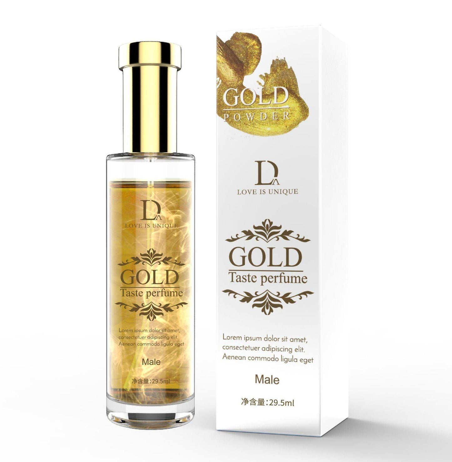 Elegant Car Student Fragrance Powder Perfume Gilded Sand - Which Mark