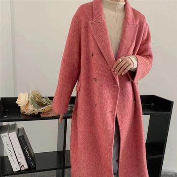 Water Ripple Cashmere Women's Long Reversible Coat – Luxury & - Which Mark