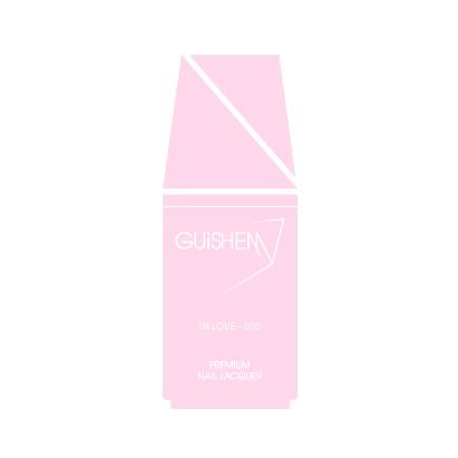 Premium Nail Lacquer, IN LOVE - 030, ROSE SHEER SHIMMER NAIL POLISH - Which Mark