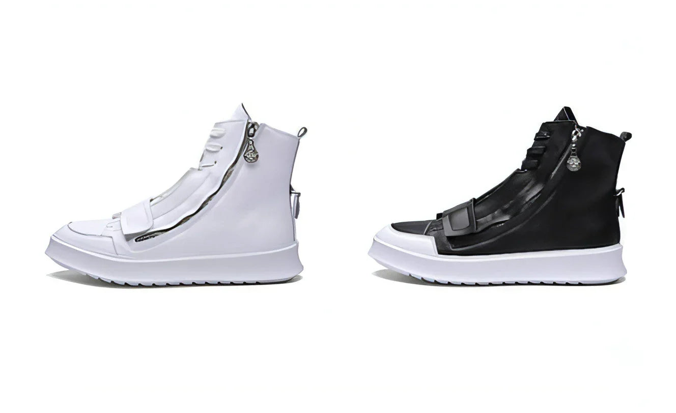 PU leather Men Boots Winter Ankle Boots - Which Mark