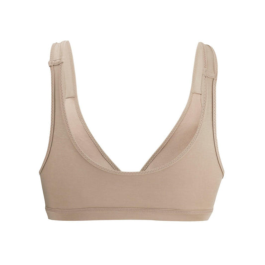 Shell - Full Cup Front Closure Silk & Organic Cotton Wireless Bra - Which Mark