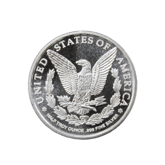 1/2 oz Silver MORGAN Round (OZ Mint) - Which Mark