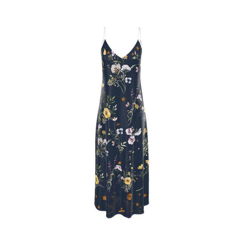 Andromeda Silk Dress in Spring Equinox - Which Mark