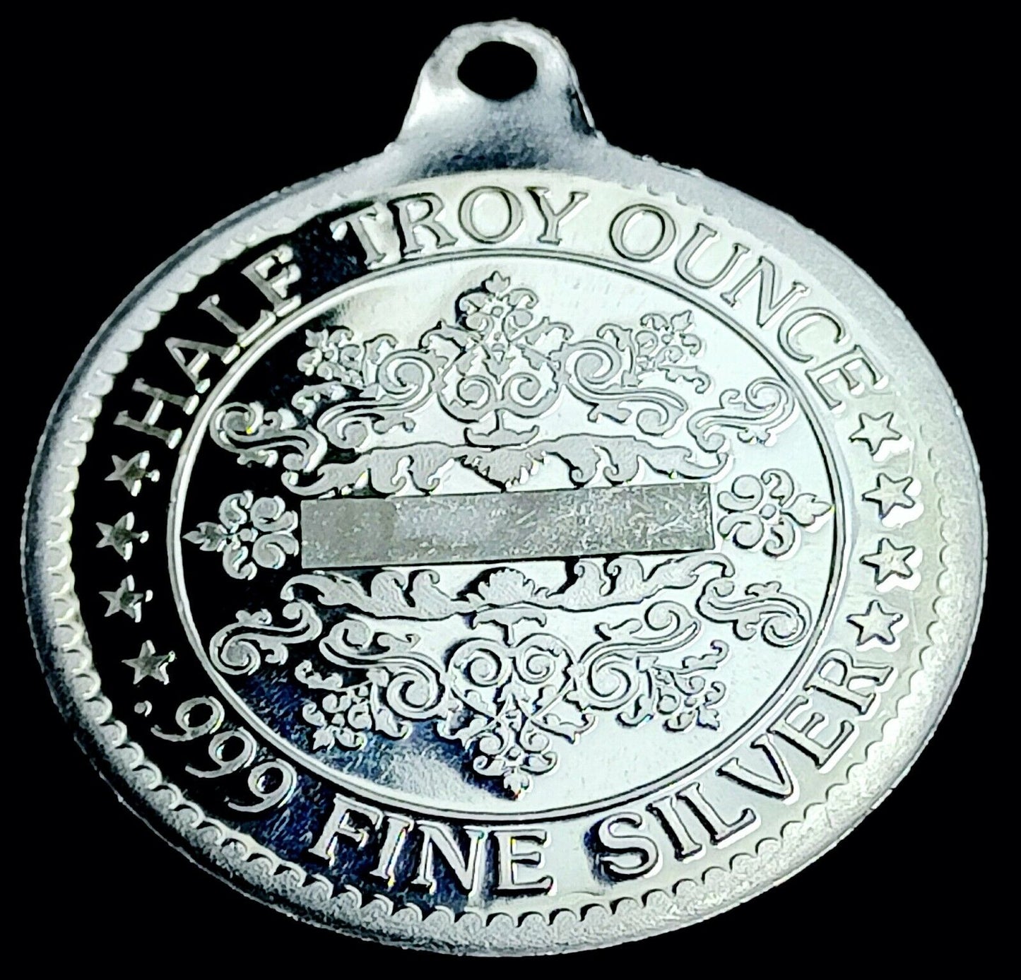 Christmas 1/2 oz .999 Silver Coin in Tree Ornament - Which Mark