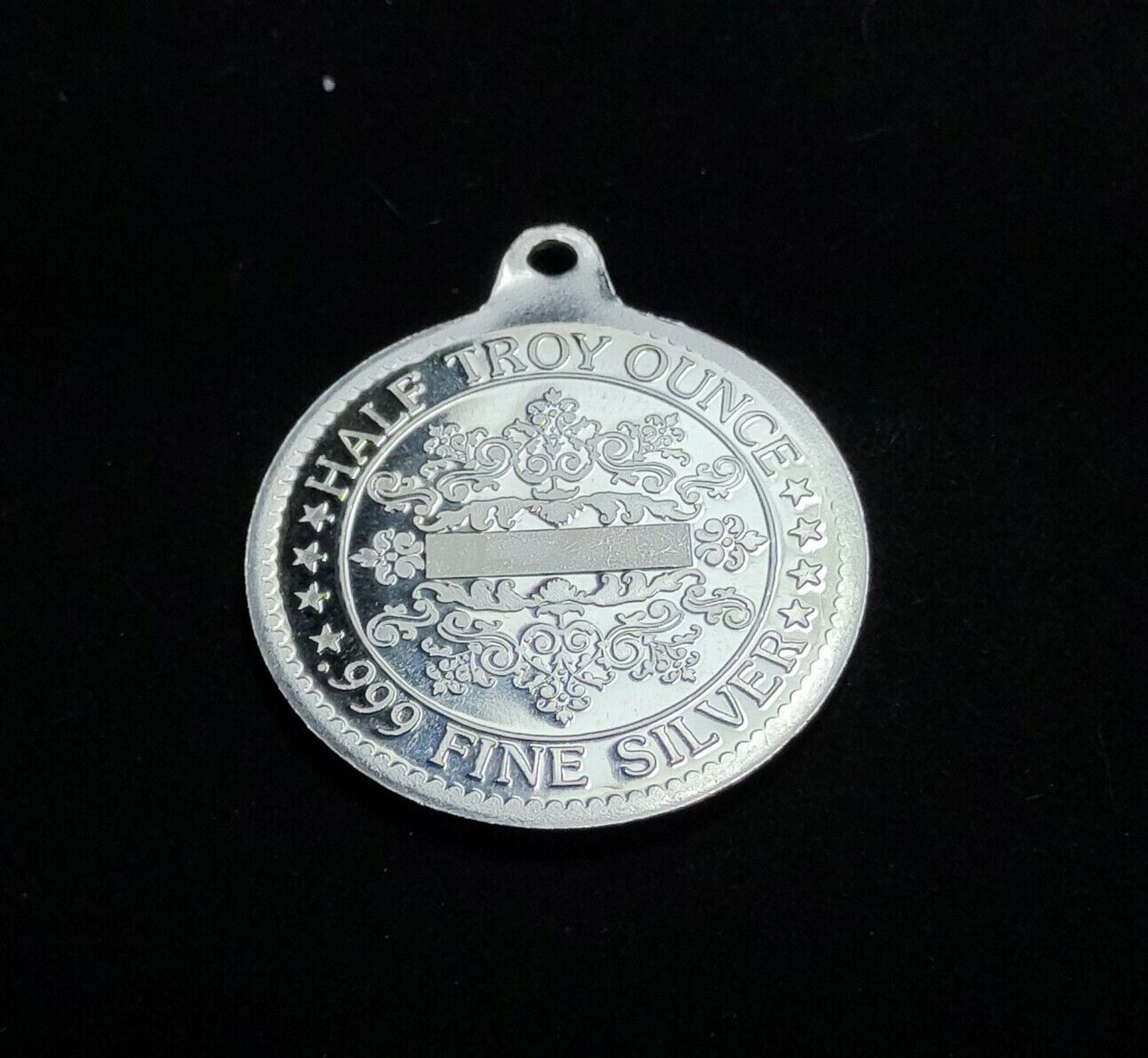 Christmas 1/2 oz .999 Silver Coin in Tree Ornament - Which Mark