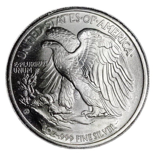 1/2 oz Silver WALKING LIBERTY Round (OZ Mint) - Which Mark