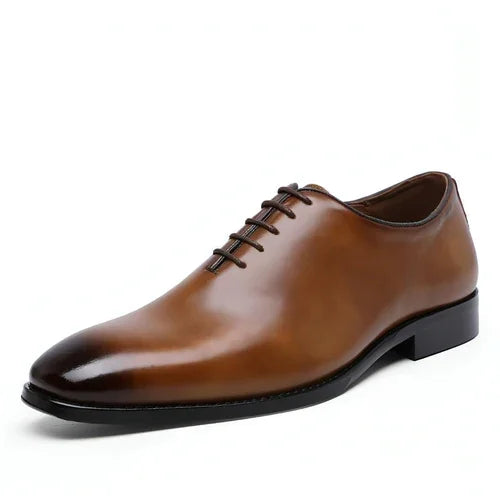 Men's Cowhide Business Casual Rubber Shoes - Which Mark
