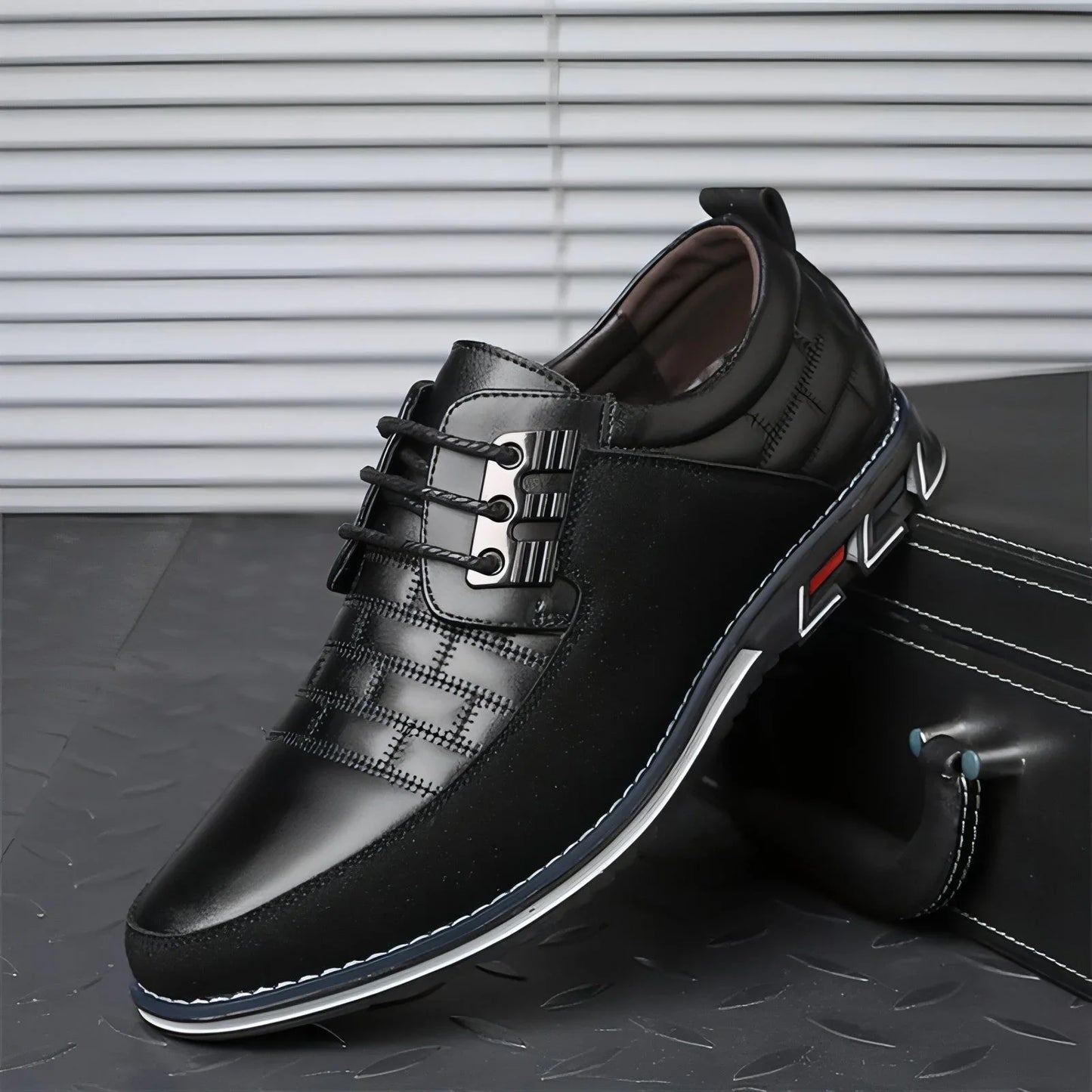 Casual Leather Shoes Men's - Which Mark