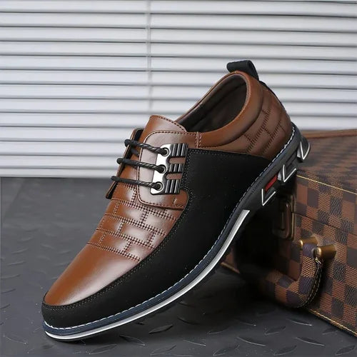 Casual Leather Shoes Men's - Which Mark