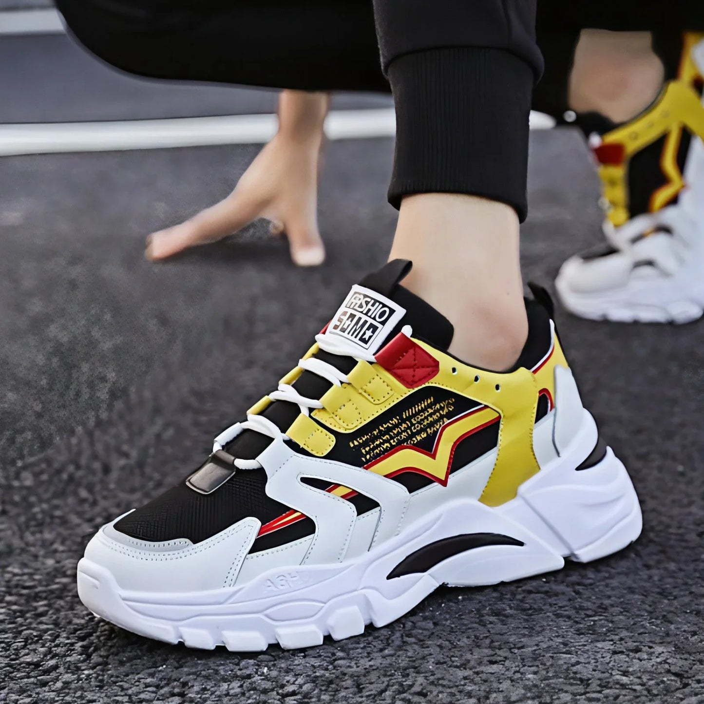 Casual Shoes Fashion Trend Men's Shoes Versatile Breathable Outdoor - Which Mark