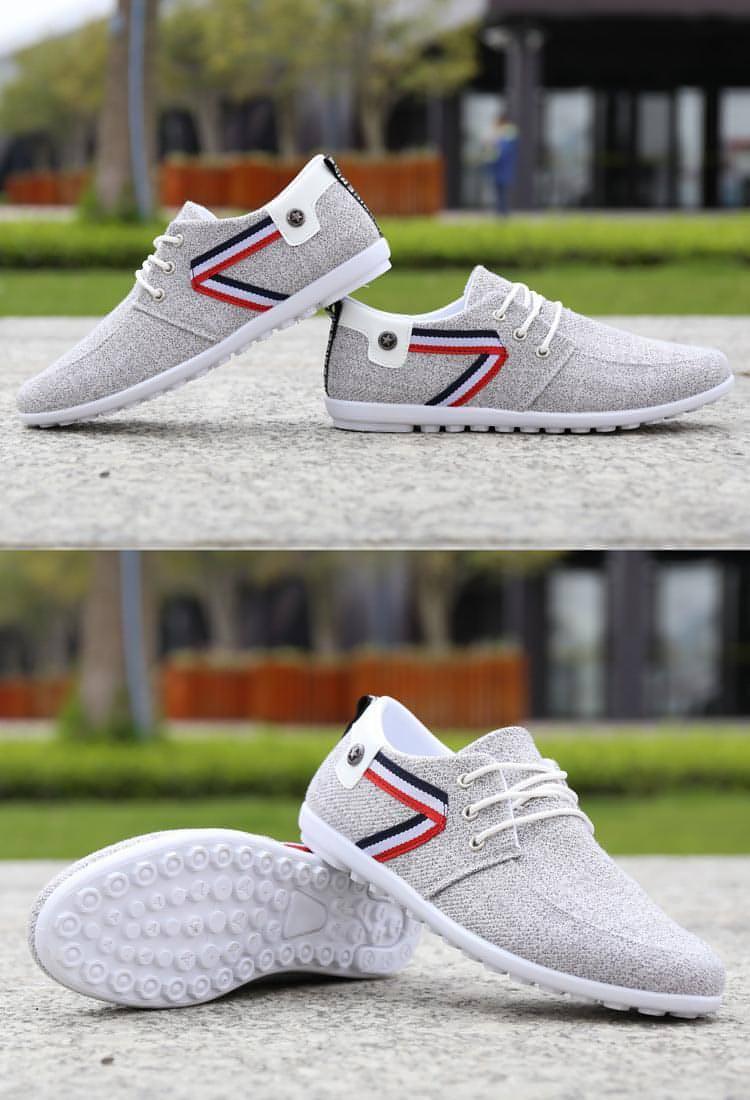 Men'S Soft-Soled Canvas Shoes - Which Mark