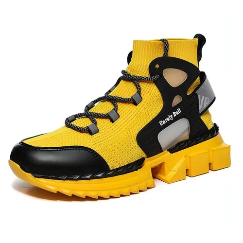 Men's Shoes, Large Size Flying Knitting Shoes, Breathable Shoes - Which Mark