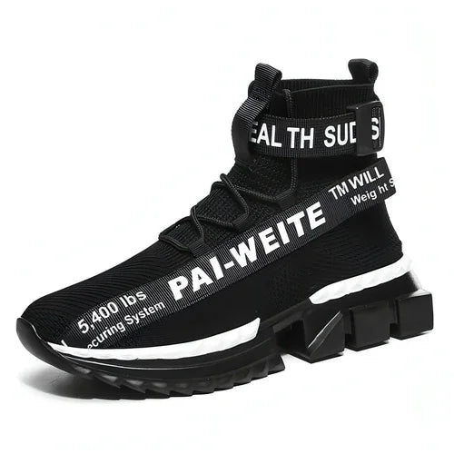 Men's Shoes, Large Size Flying Knitting Shoes, Breathable Shoes - Which Mark