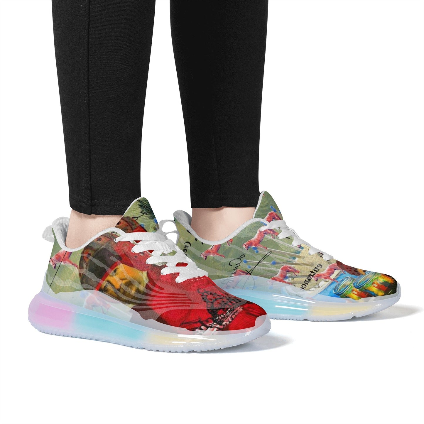 I FOUND THEM IN THERE III Unisex Pastel Translucent Air Sole Running - Which Mark