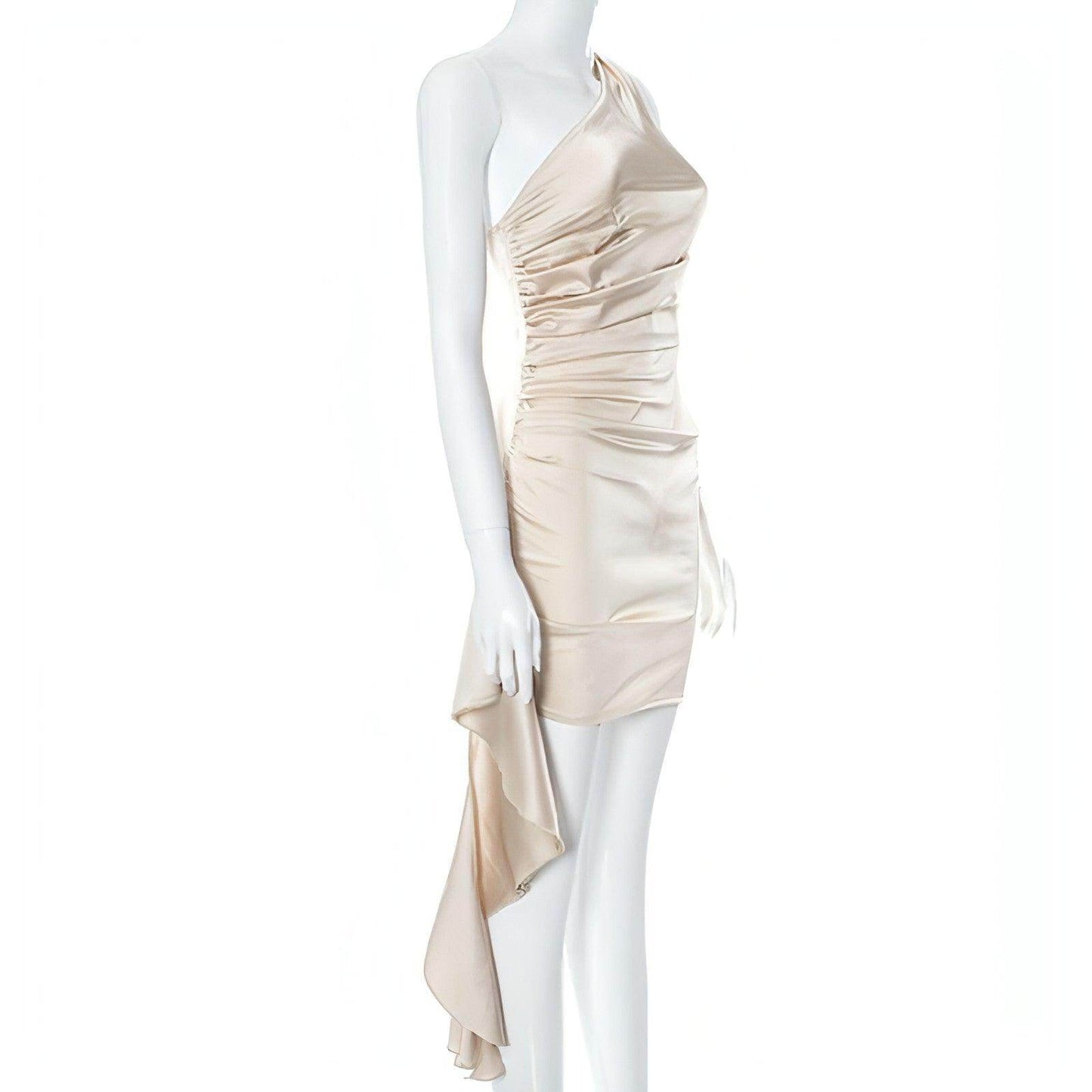 Crossbody Sleeveless Slim Fit Dress - Which Mark
