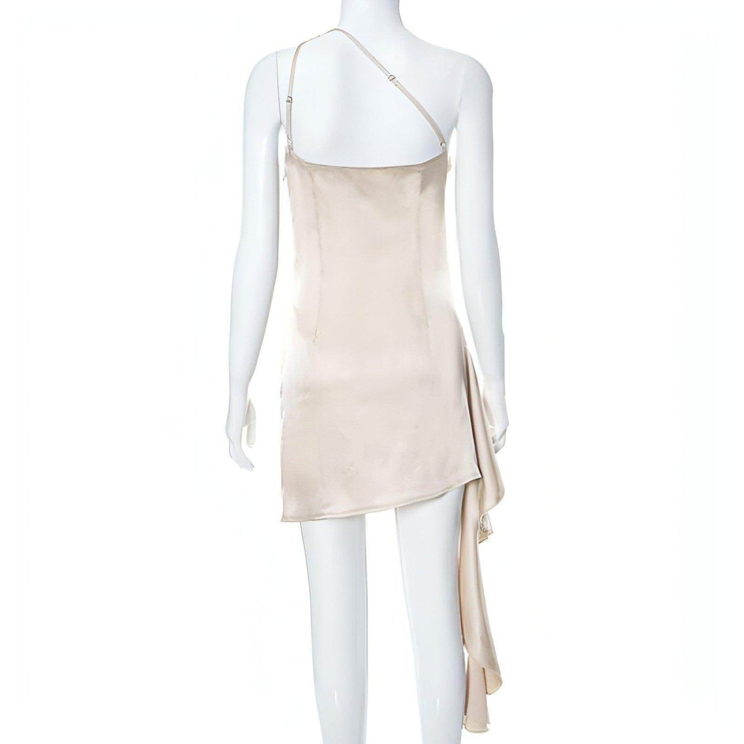 Crossbody Sleeveless Slim Fit Dress - Which Mark