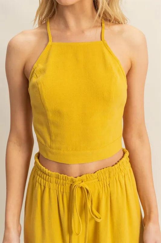 HYFVE Crop Top and Cargo Pants Set - Which Mark
