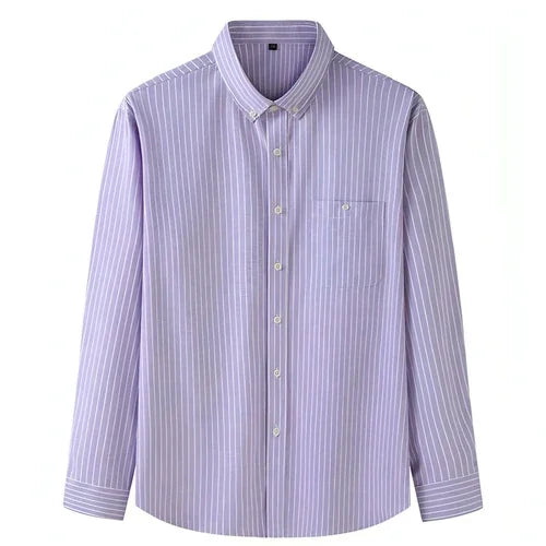 Men Business Trends Cotton Long Sleeve DressShirt - Which Mark