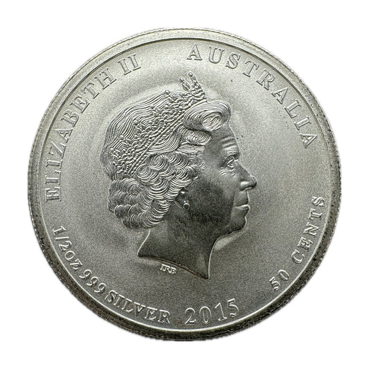 1/2 oz Silver BATTLE OF THE CORAL SEA Coin War In The Pacific 2015 - Which Mark