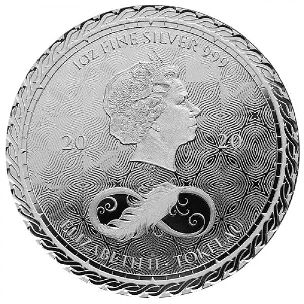 1 oz Silver CHRONOS Coin 2020 Tokelau - Which Mark
