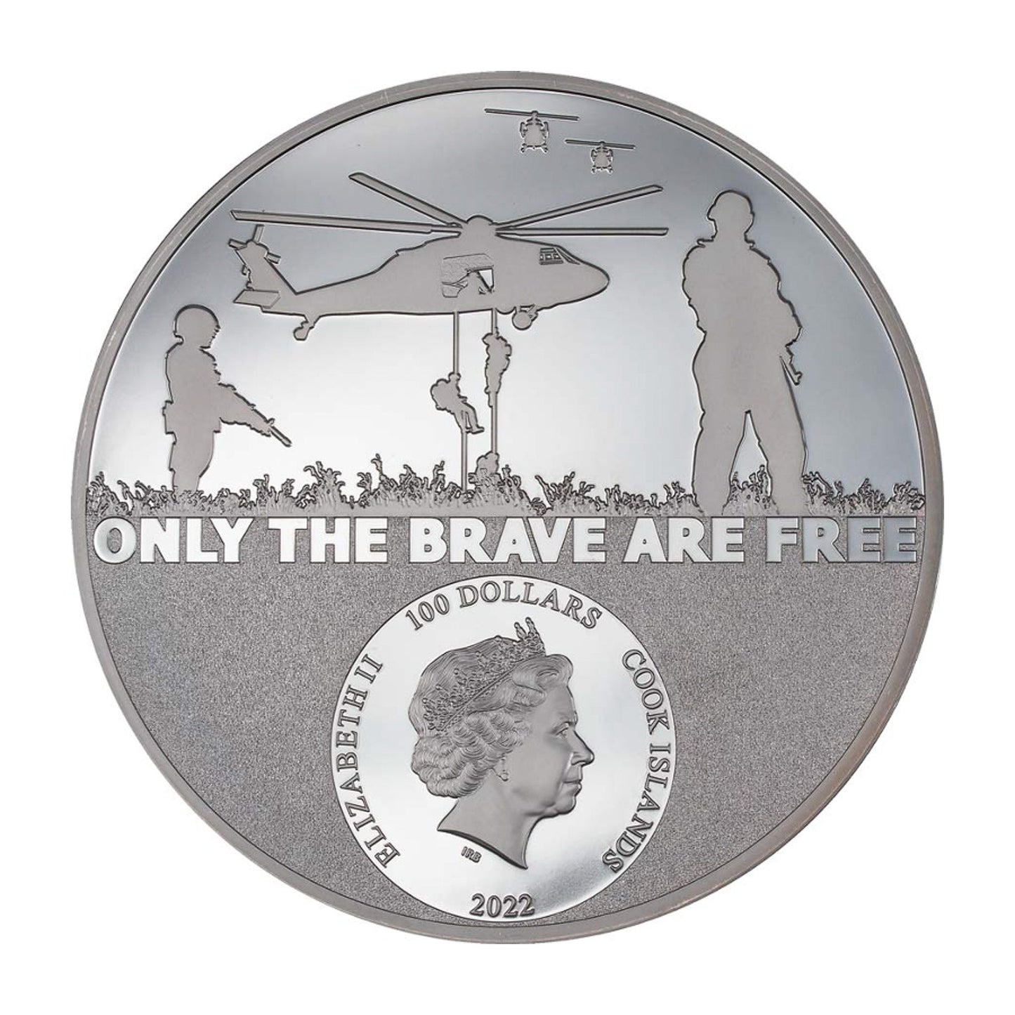 1 kg Silver SPECIAL FORCES Real Heros Coin PF70 2022 Cook Islands - Which Mark