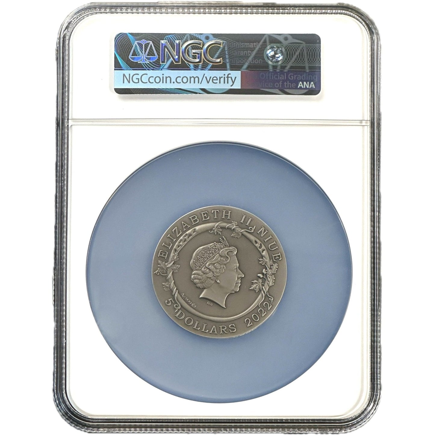 2 oz Silver MEDEA AND JASONS LOVE Myths of Love Coin MS70 2022 Niue - Which Mark
