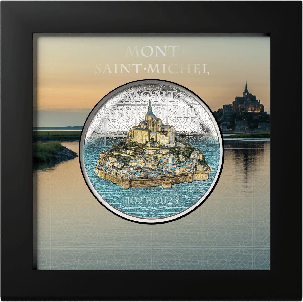 5 oz Silver MONT-SAINT-MICHEL Coin 2023 Cook Islands - Which Mark