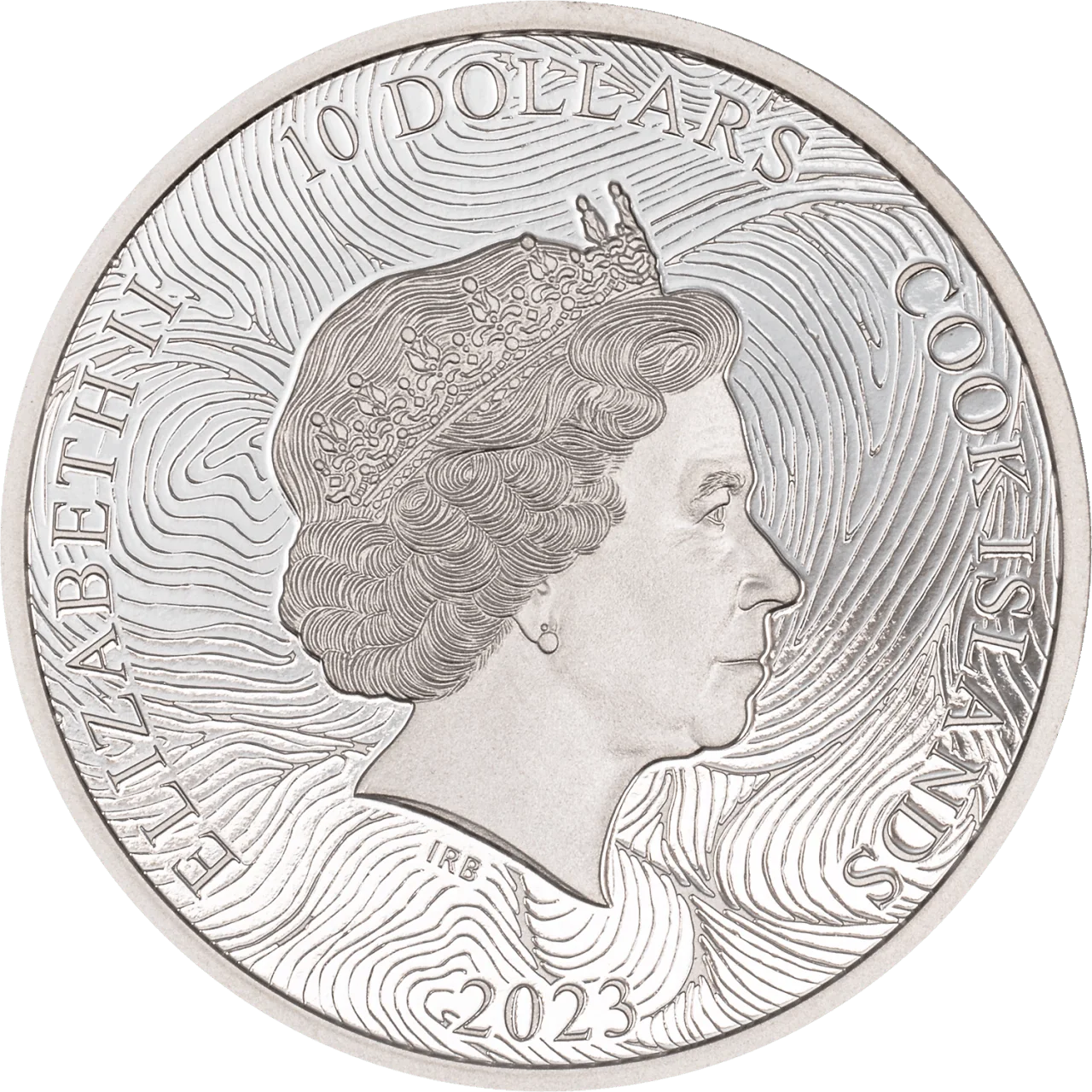 2 oz Silver THE WAVE Silverland Coin 2023 Cook Island - Which Mark