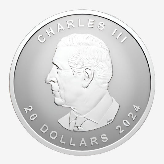 1 oz Silver MAPLE LEAF UHR Pulsating Forest Coin 2024 Canada - Which Mark