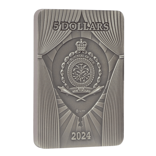 2 oz Silver BECOMING Pastel Circus Coin 2024 Niue - Which Mark