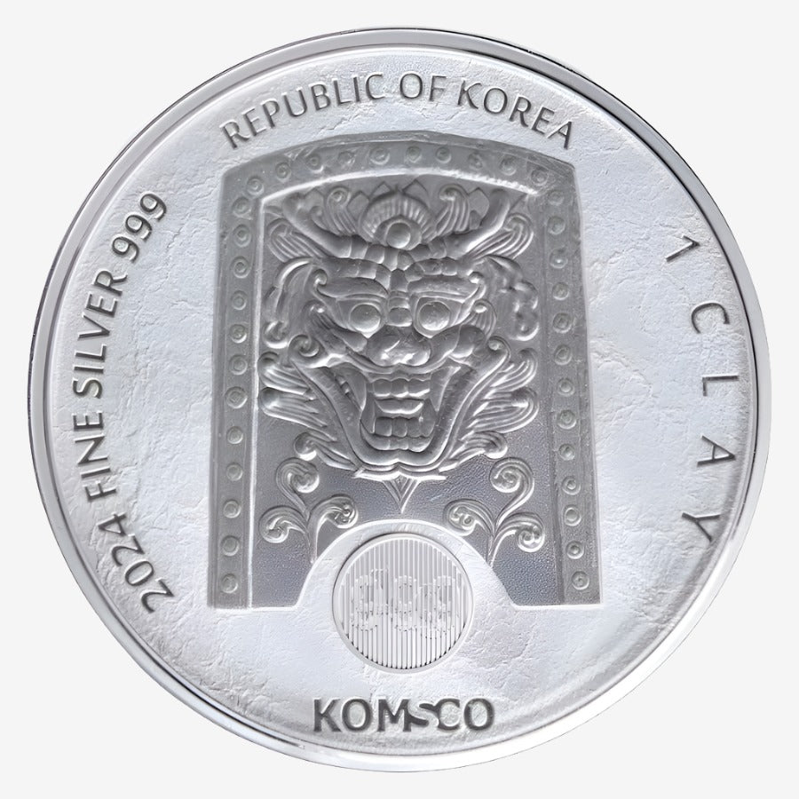1 oz Silver ZI:SIN DRACO Official Medal 2024 South Korea - Which Mark