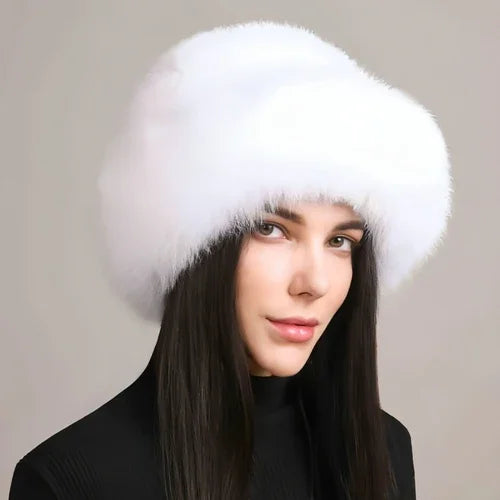 Mink Hair Hat Lady Braided Fur Winter Winter - Which Mark