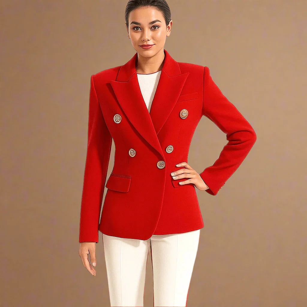 LUXE_EDIT™ – Royal Red Blazer (Princess Edit) - Which Mark
