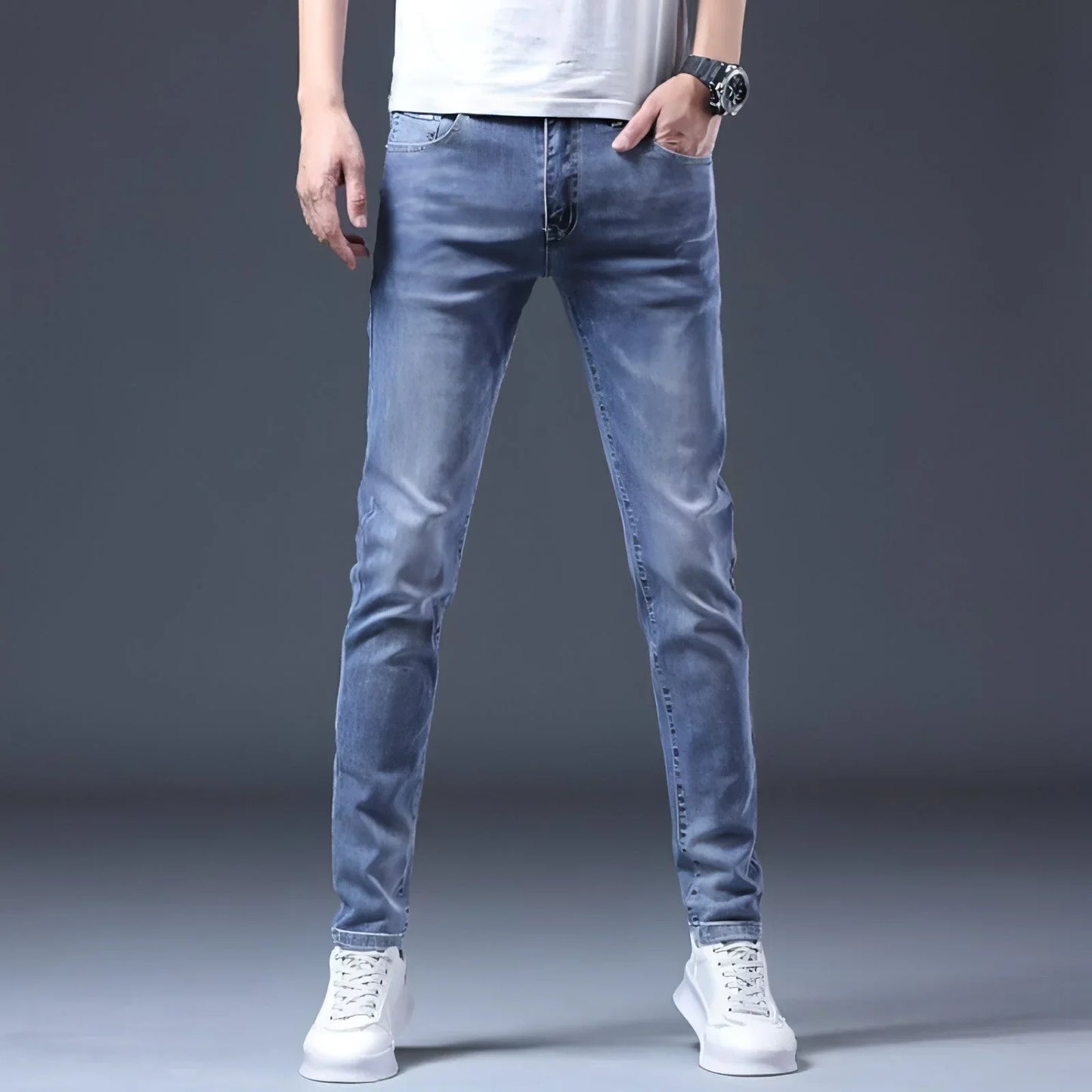UrbanEase™ Blue Jeans Men - Which Mark
