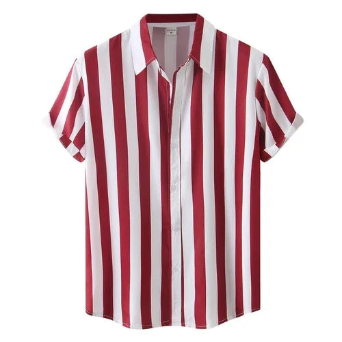 Casual Men DressShirt Stripes - Which Mark