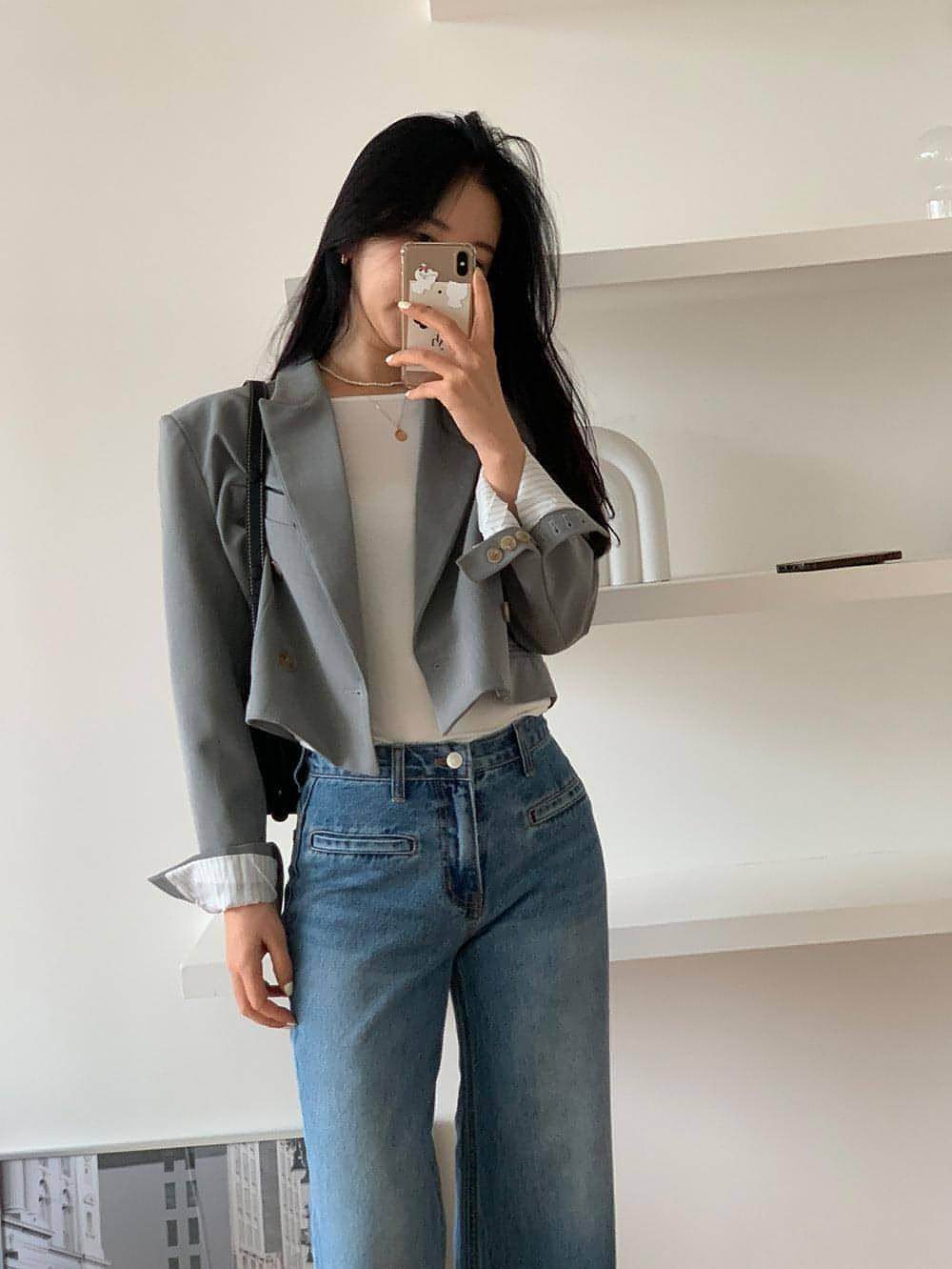 Retro High Waist Slimming Jeans Women - Which Mark