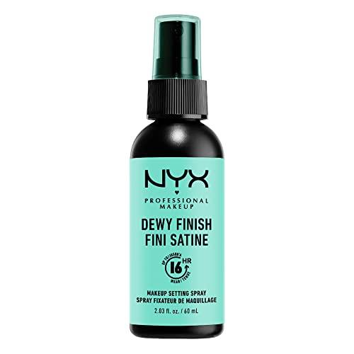 NYX Professional Makeup Matte Finish Setting Spray, Infused with NIACINAMIDE, Long Lasting 16h Wear, Sheer and Smooth Mattifying Spray, Combat Shine for a Poreless Complexion, Vegan Formula, 60mL - Which Mark