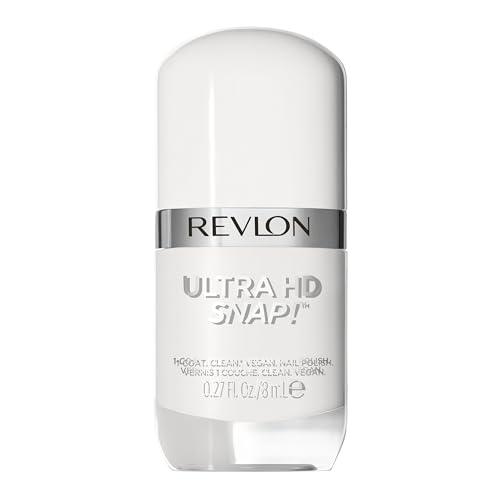 REVLON Ultra HD Snap Nail Polish, Glossy Nail Color, 100% Vegan Formula, No Base and Top Coat Needed, 001 Early Bird, 0.27 Fl Oz/ 8ml - Which Mark