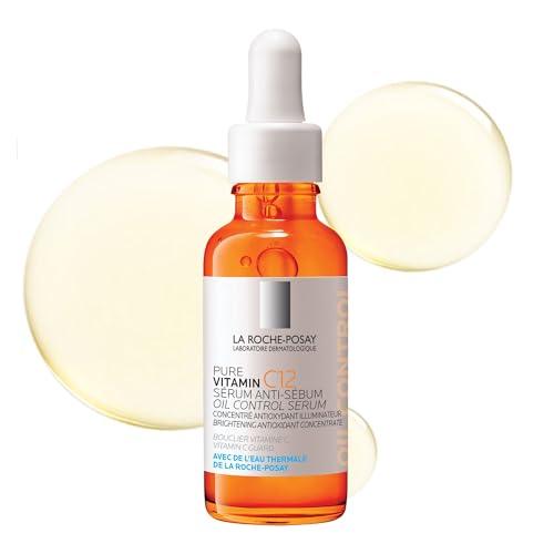 La Roche-Posay 10% Pure Vitamin C Serum for Face with Hyaluronic Acid & Salicylic Acid. Anti Aging Serum for Wrinkles, lack of Radiance & Uneven Skin Tone to Brighten & Smooth. Sensitive Skin, 30ml - Which Mark
