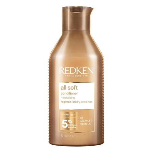 Redken All Soft Sulfate Free Hair Conditioner for Dry/Brittle Hair, Moisturizes, Provides Intense Softness, With Argan Oil - Which Mark