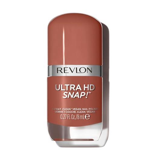 REVLON Ultra HD Snap Nail Polish, Glossy Nail Color, 100% Vegan Formula, No Base and Top Coat Needed, 001 Early Bird, 0.27 Fl Oz/ 8ml - Which Mark
