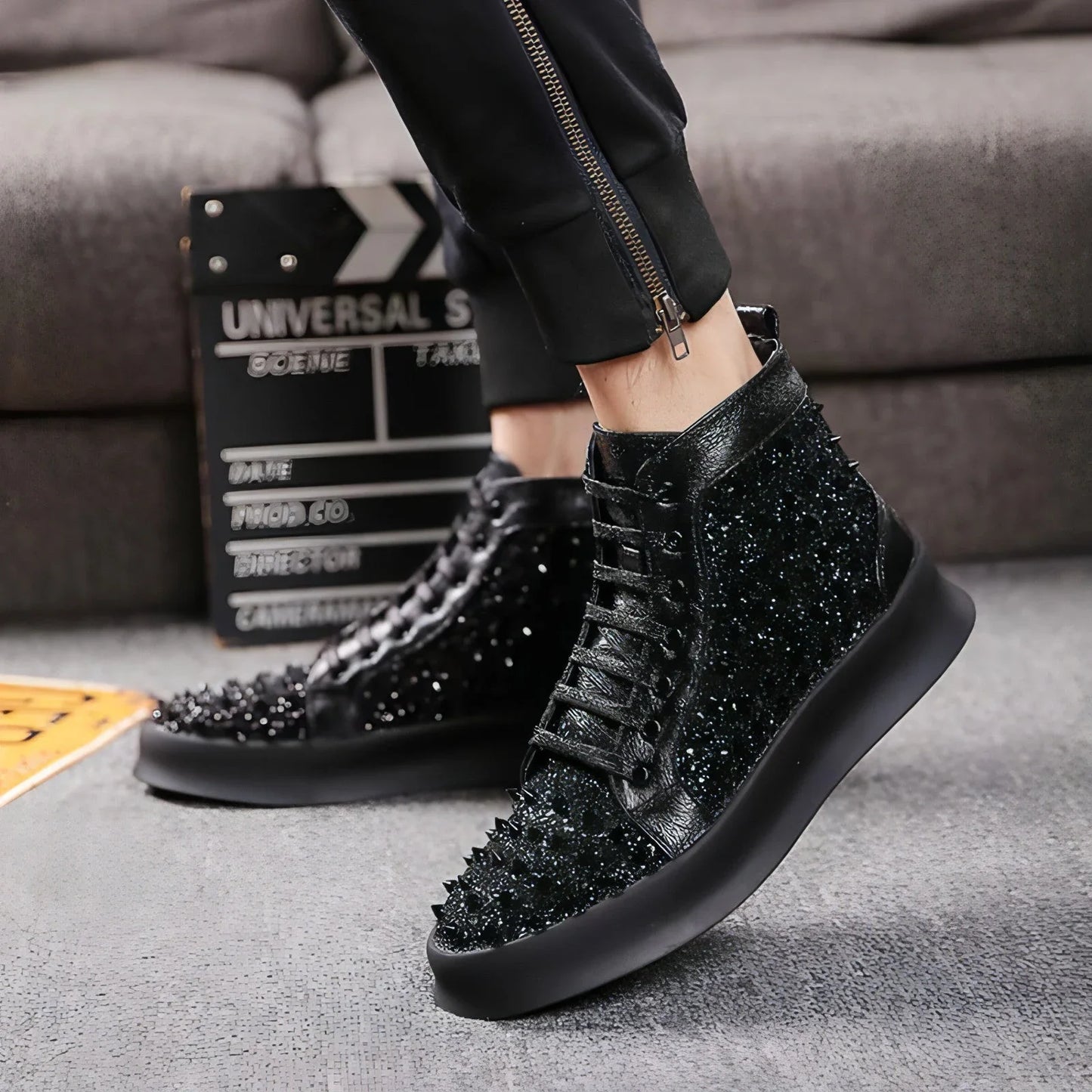 Famous Leather Tops business Dress Shoe Men - Which Mark