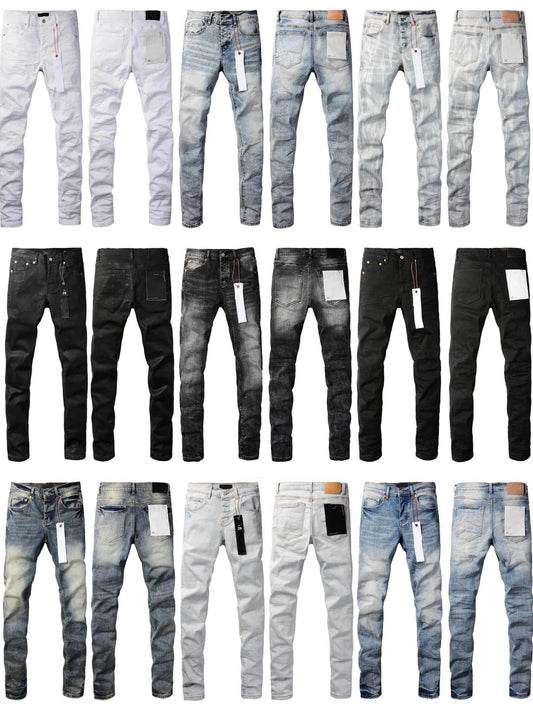 Retro Slim-fit Stretch Skinny Jeans Men - Which Mark