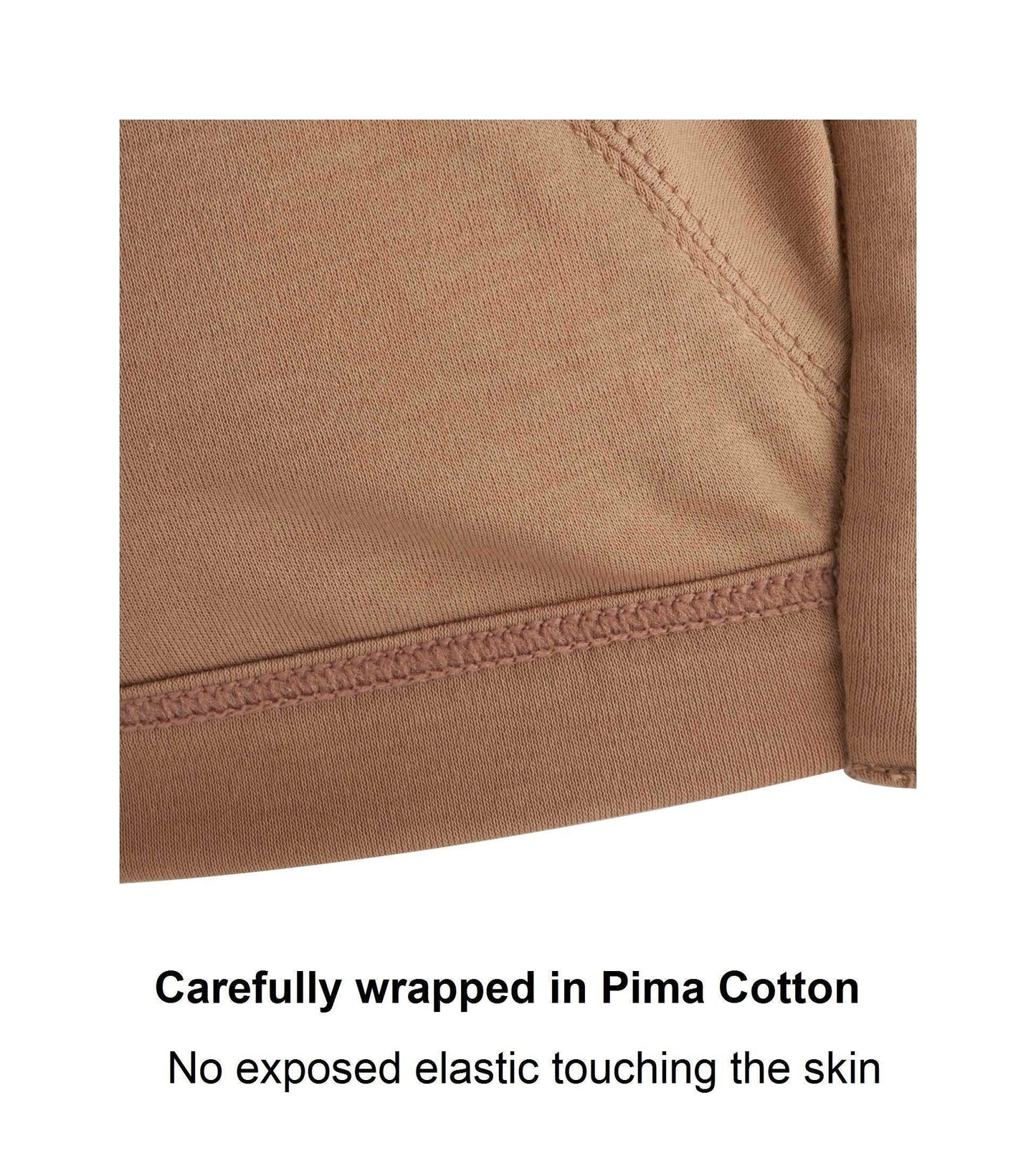 Cocoa - Full Cup Front Closure Silk & Organic Cotton Wireless Bra - Which Mark