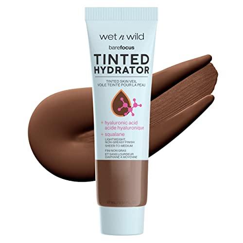 wet n wild Bare Focus Tinted Hydrator Matte Natural Finish, Oil-Free Tinted Face Moisturizer Makeup, Hyaluronic Acid, Squalane, Sheer To Medium Coverage – Light Medium - Which Mark