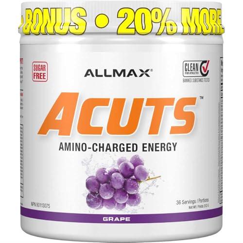 ALLMAX Nutrition - AMINOCUTS (A:CUTS) - Weight-Management BCAA (L-Carnitine + Taurine + Green Coffee) - Watermelon - 252 Gram - 36 Servings - Which Mark