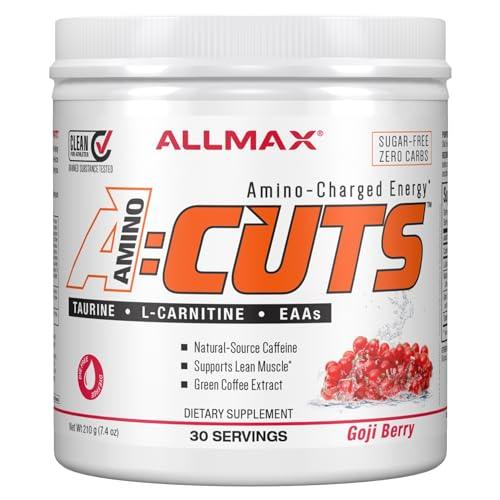 ALLMAX Nutrition - AMINOCUTS (A:CUTS) - Weight-Management BCAA (L-Carnitine + Taurine + Green Coffee) - Watermelon - 252 Gram - 36 Servings - Which Mark