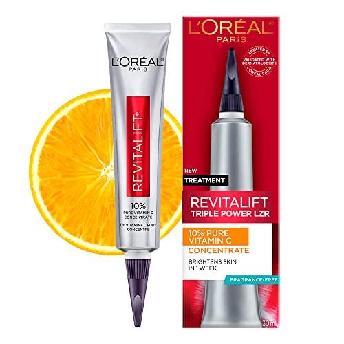 L'Oréal Paris Day Cream, Reduces Look of Wrinkles & Firms Skin, with Pro-Retinol, Vitamin C & Hyaluronic Acid, Revitalift Triple Power LZR, 50ml - Which Mark