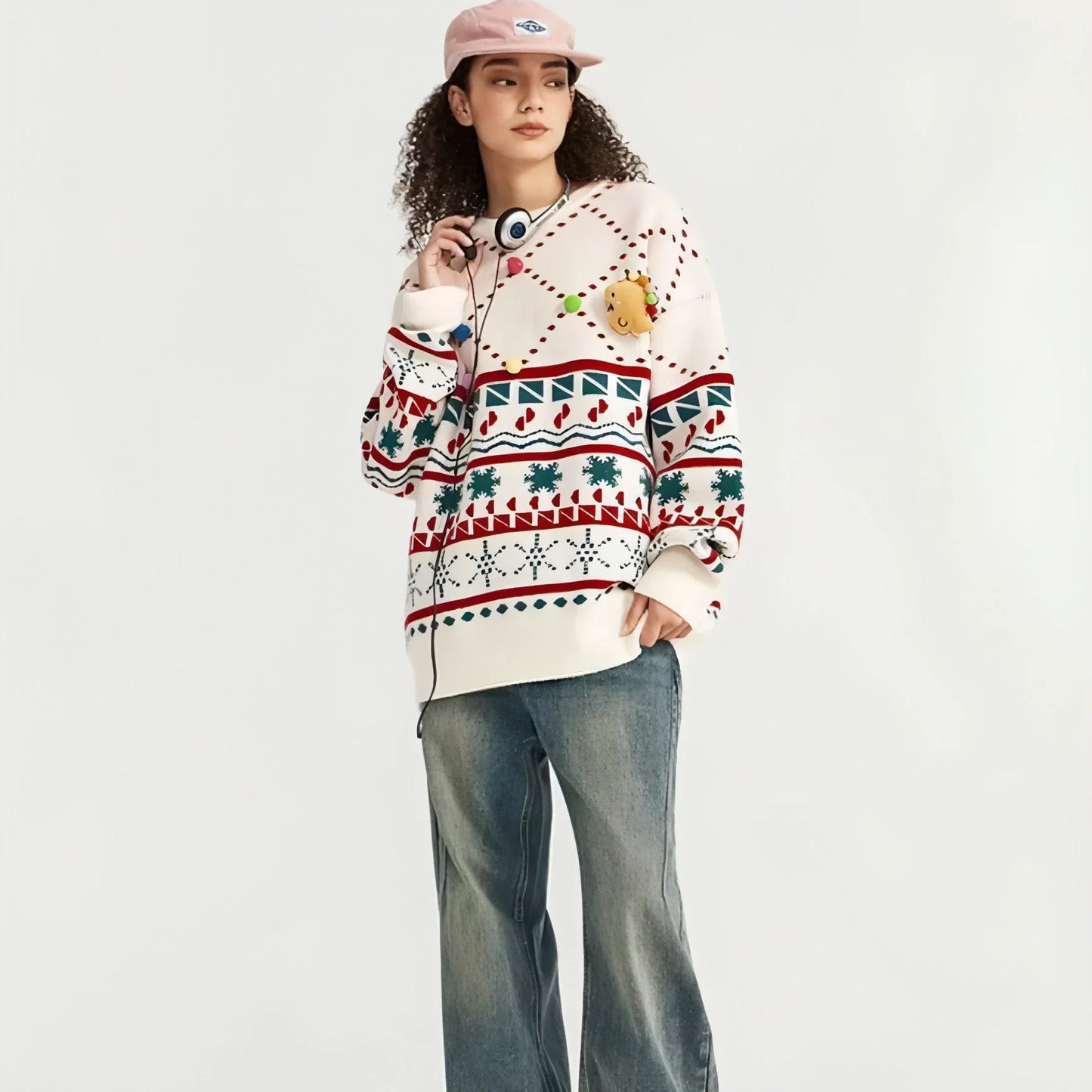 Round Neck Sweater Sweater Boy's Undershirt - Which Mark