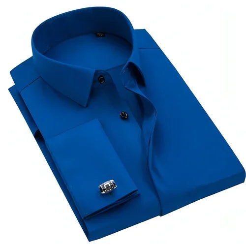Men DressShirt Long Sleeve Shirt - Which Mark